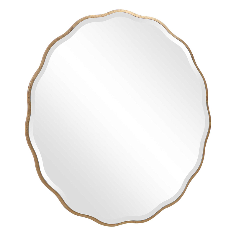Золотое настенное зеркало Yvon Mirror Золотой Зеркало Золотое настенное зеркало Yvon Mirror Золотой Зеркало в Омске | Loft Concept