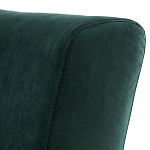 Кресло с обивкой из хлопкового велюра Porter Green Armchair варинант исполнения - 4 | Loft Concept в Омске