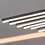 Люстра в виде распахнутых крыльев из тонких металлических планок Flight of Freedom варинант исполнения - 13 | Loft Concept в Омске