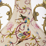 Ваза из фарфора с бронзовыми вставками Eden Garden варинант исполнения - 6 | Loft Concept в Омске