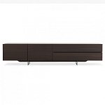 Дизайнерский комод коричневый с 2-мя ящиками и дверцами Pandora варинант исполнения - 1 | Loft Concept в Омске