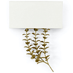 Бра Brass Eucalyptus Branches Lampshade Wall Lamp варинант исполнения - 1 | Loft Concept в Омске