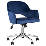 Кресло для компьютерного стола Veloury Blue варинант исполнения - 1 | Loft Concept в Омске