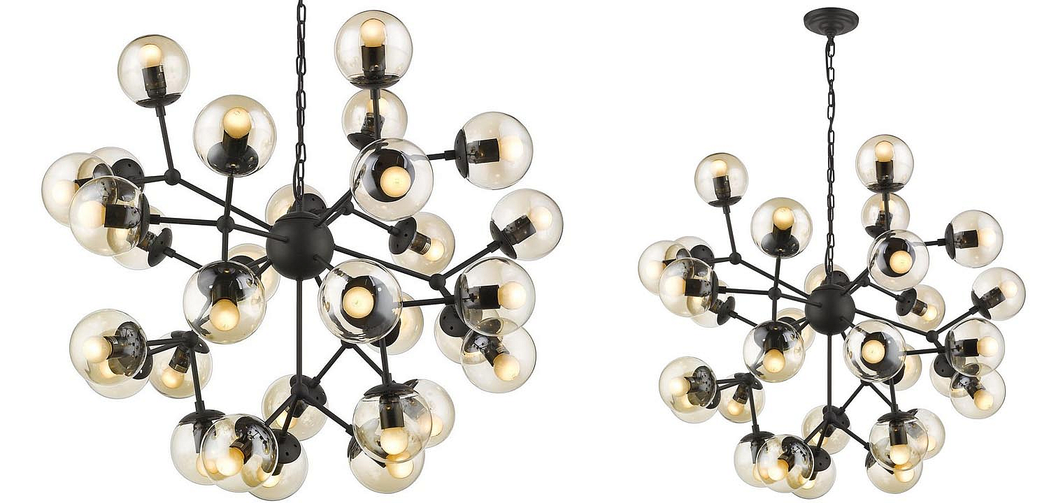 Люстра Modo Chandelier black Люстра Modo Chandelier black - Loft-Concept в Омске