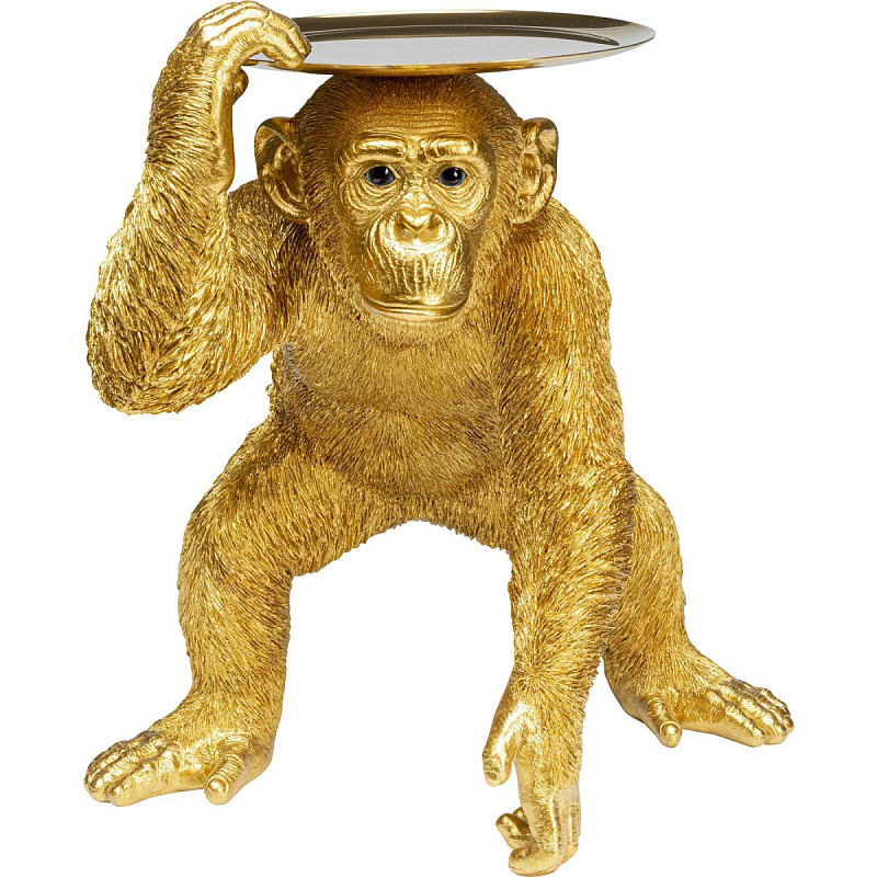 Статуэтка Golden Monkey with stand Золотой Статуэтка Golden Monkey with stand Золотой в Омске | Loft Concept
