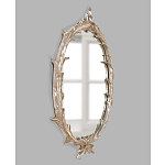 Зеркало овальное с деревянной ветвистой рамой Branched Mirror варинант исполнения - 1 | Loft Concept в Омске