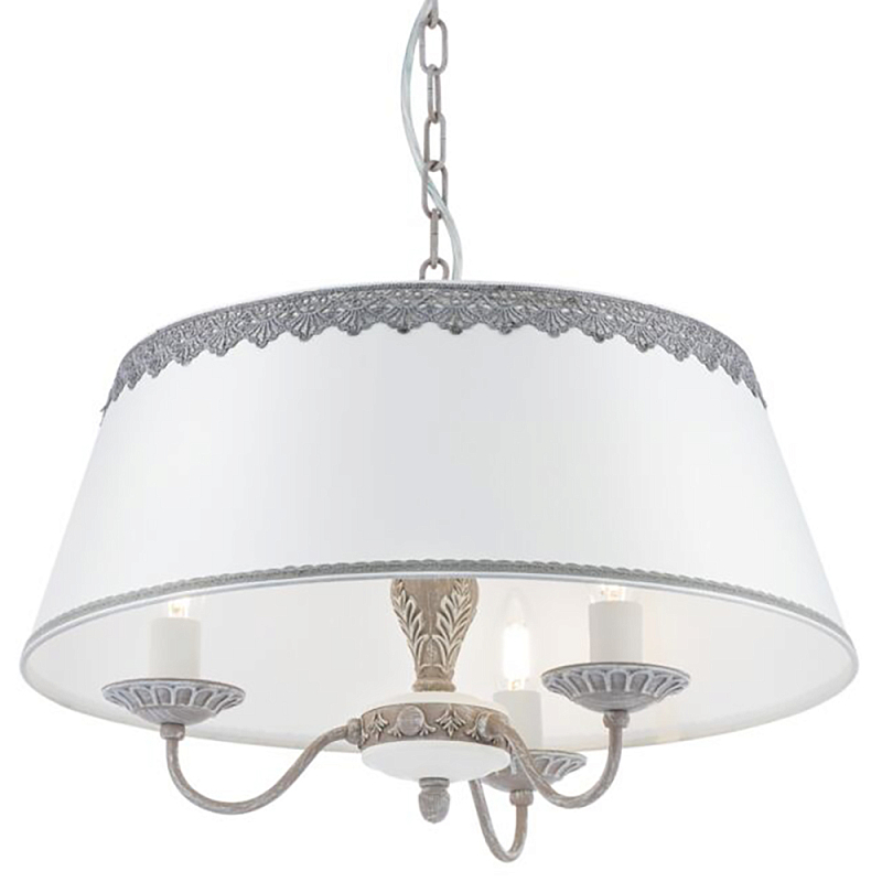 Люстра подвесная Grey lampshade Серый Люстра подвесная Grey lampshade Серый в Омске | Loft Concept