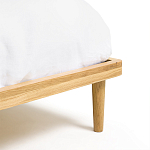 Кровать из массива дуба с пружинным блоком Mateta варинант исполнения - 7 | Loft Concept в Омске