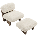 Кресло с оттоманкой Hawaii варинант исполнения - 2 | Loft Concept в Омске