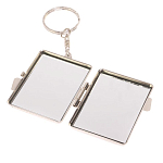 Зеркало брелок складное двухстороннее из натурального камня Малахит Stone Mirrors варинант исполнения - 3 | Loft Concept в Омске