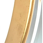 Зеркало в золотой деревянной раме Riviera варинант исполнения - 1 | Loft Concept в Омске