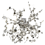 Бра с металлическими круглыми элементами Terzani Argent варинант исполнения - 2 | Loft Concept в Омске