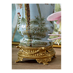 Ваза из фарфора с бронзовыми элементами Tropical Garden варинант исполнения - 5 | Loft Concept в Омске