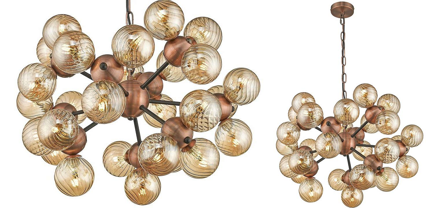 Люстра Berries Chandelier Amber 50 Люстра Berries Chandelier Amber 50 - Loft-Concept в Омске