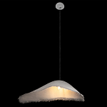 Подвесной светильник с асимметричным волнообразным абажуром и фактурной бахромой по краю Tactile Line варинант исполнения - 5 | Loft Concept в Омске