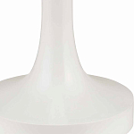 Торшер белый с тканевым абажуром на деревянном основании Graceful Silhouette варинант исполнения - 1 | Loft Concept в Омске