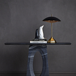 Настольная лампа с перфорированным металлическим рассеивателем Through варинант исполнения - 3 | Loft Concept в Омске