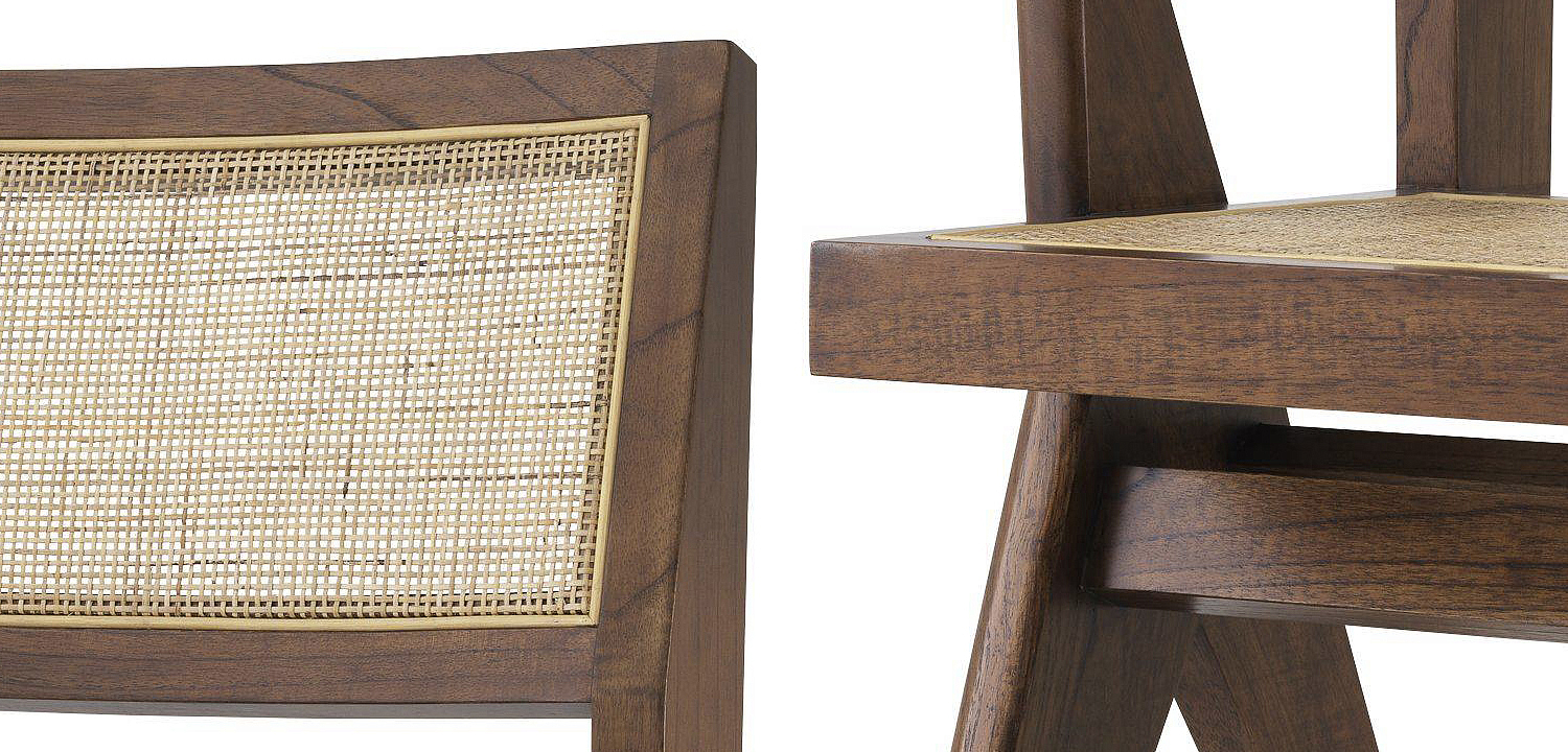 Стул Eichholtz Chair Niclas With Desk brown Стул Eichholtz Chair Niclas With Desk brown - Loft-Concept в Омске