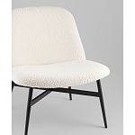 Кресло лаунж Ease белый варинант исполнения - 2 | Loft Concept в Омске