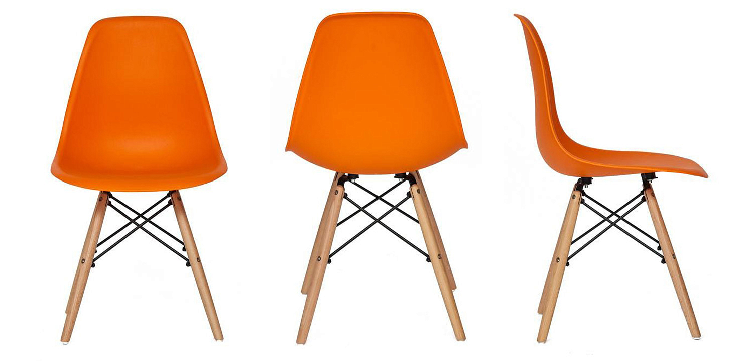Стул DSW orange Стул DSW orange - Loft-Concept в Омске