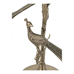 Столик с круглой стеклянной столешницей и корпусом в виде двух павлинов на ветке Table Two Peacocks варинант исполнения - 5 | Loft Concept в Омске