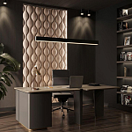 Гипсовая 3D панель с принтографией PM-108 варинант исполнения - 6 | Loft Concept в Омске