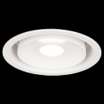 Встраиваемый спот светодиодный белого цвета круглой формы из металла Pure Circle  варинант исполнения - 1 | Loft Concept в Омске