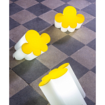 Настольная дизайнерская лампа Poltronova Passiflora Yellow Table Lamp варинант исполнения - 3 | Loft Concept в Омске