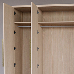 Большой Шкаф Primo Светлый дуб с 3 дверьми и 3 выдвижными ящиками варинант исполнения - 5 | Loft Concept в Омске