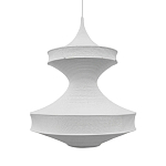 Подвесной вязаный белый светильник «Моника» варинант исполнения - 1 | Loft Concept в Омске