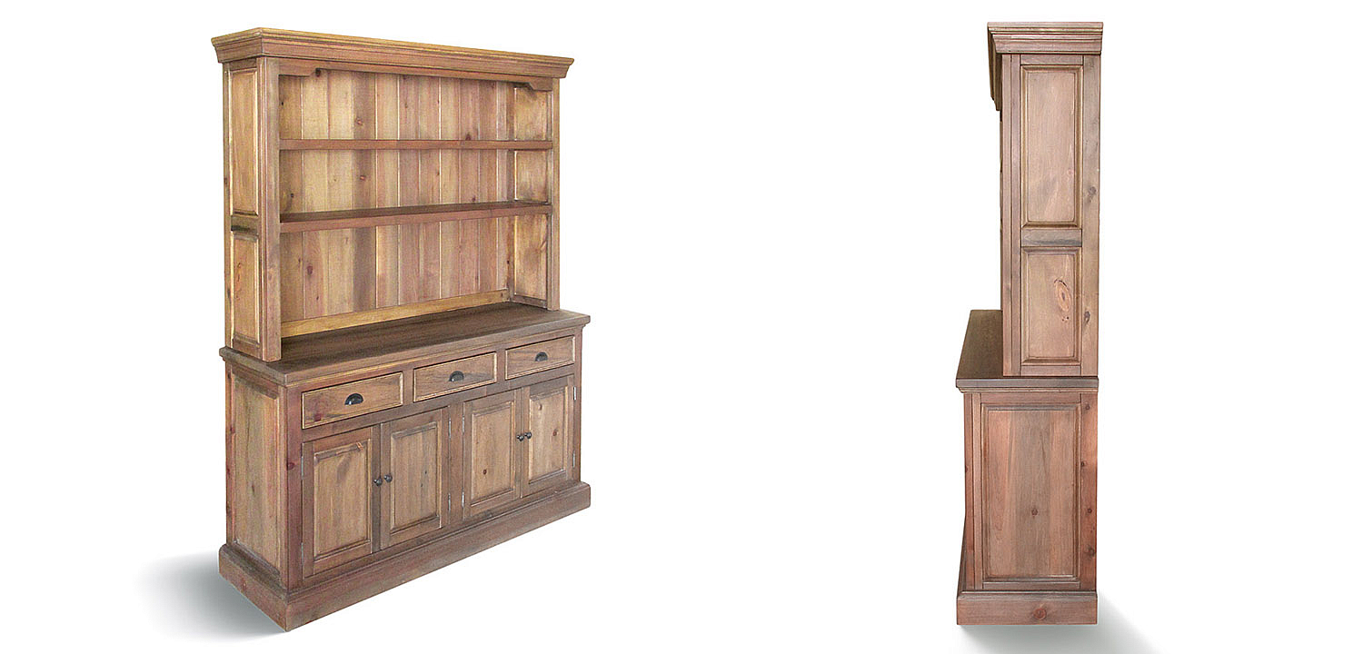 Шкаф-стеллаж Lazzaro Provence HARMONIE British Tan Шкаф-стеллаж Lazzaro Provence HARMONIE British Tan - Loft-Concept в Омске