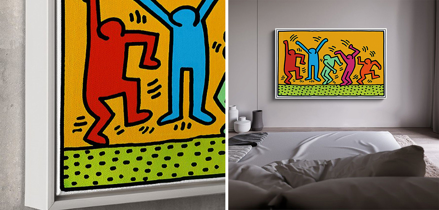 Постер Keith Haring 5 Постер Keith Haring 5 - Loft-Concept в Омске