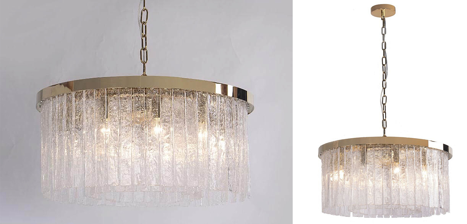 Люстра Crystal Harvey Gold Chandelier 60 Люстра Crystal Harvey Gold Chandelier 60 - Loft-Concept в Омске