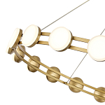 Люстра кольцевая с круглыми светодиодными источниками света Maxine Light варинант исполнения - 10 | Loft Concept в Омске