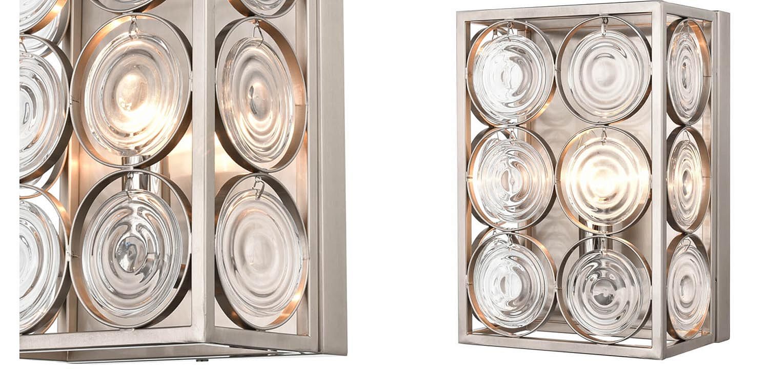 Бра Edalina Sconce nickel satin Бра Edalina Sconce nickel satin - Loft-Concept в Омске