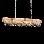 Люстра волнистой формы с каскадом из прозрачного хрусталя Constant Sparks варинант исполнения - 4 | Loft Concept в Омске