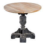 Столик кофейный с резным античным узором Antique Engraving варинант исполнения - 1 | Loft Concept в Омске