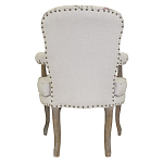 Кресло с изображением сакуры Aubrey Classical Armchair beige flax варинант исполнения - 2 | Loft Concept в Омске