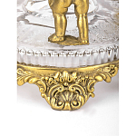 Чаша на бронзовых ножках с тремя ангелами Eden Garden варинант исполнения - 3 | Loft Concept в Омске