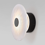 Бра светодиодный с мраморным рассеивателем черный  варинант исполнения - 2 | Loft Concept в Омске