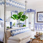 Обои ручная роспись Porto by Alessandra Branca Original colourway on dyed paper варинант исполнения - 1 | Loft Concept в Омске