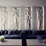 Барельеф FOUNTAIN OF INNOCENTS варинант исполнения - 1 | Loft Concept в Омске