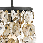 Подвесной светильник с подвесками из устричных раковин Sea Ravens варинант исполнения - 1 | Loft Concept в Омске