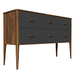 Консоль 6 ящиков из массива бука Tasteful Furniture варинант исполнения - 2 | Loft Concept в Омске