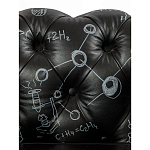 Кресло "Умный Умник" Rick and Morty graffiti chair натуральная кожа  варинант исполнения - 5 | Loft Concept в Омске