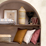 Ваза декоративная из натурального плетеного бамбука Bamboo Decor 42 варинант исполнения - 5 | Loft Concept в Омске