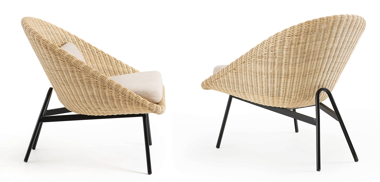 Кресло Marcu Wicker Chair Кресло Marcu Wicker Chair - Loft-Concept в Омске
