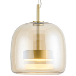 Подвесной светильник Blanton Amber Glass Hanging Lamp 26 варинант исполнения - 1 | Loft Concept в Омске