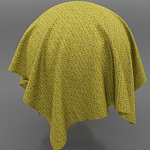 Мебельная ткань Шенилл горчичный цвет 142 см T4-62 варинант исполнения - 4 | Loft Concept в Омске