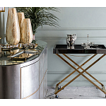 Стол сервировочный с зеркальной столешницей Splendid Serving Table варинант исполнения - 7 | Loft Concept в Омске